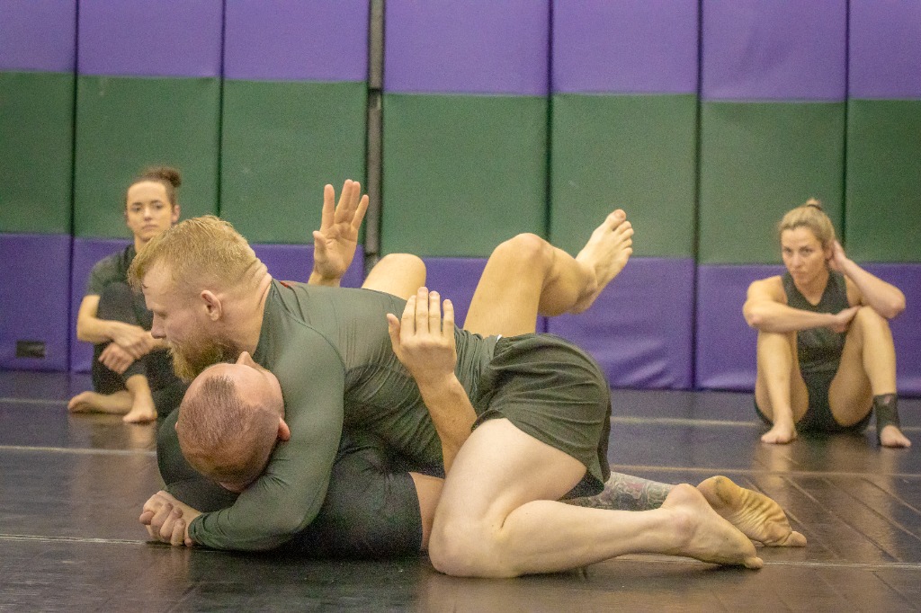AJJ grappling class at Memento Mori MMA